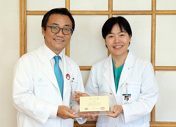 원혜성교수, 이상도 교수 사진